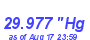 Milwaukee Weather Barometer High Month