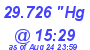 Milwaukee Weather Barometer Low Today