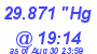 Milwaukee Weather Barometer Low Today