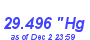 Milwaukee Weather Barometer Low Month