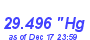 Milwaukee Weather Barometer Low Month