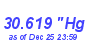 Milwaukee Weather Barometer High Year