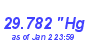 Milwaukee Weather Barometer Low Year