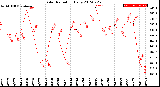 Milwaukee Weather Solar Radiation<br>Daily