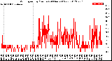 Milwaukee Weather Wind Speed<br>by Minute<br>(24 Hours) (New)