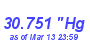 Milwaukee Weather Barometer High Year