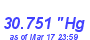 Milwaukee Weather Barometer High Year