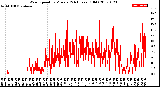 Milwaukee Weather Wind Speed<br>by Minute<br>(24 Hours) (Old)