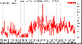 Milwaukee Weather Wind Speed<br>by Minute<br>(24 Hours) (New)