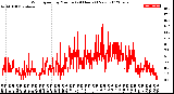 Milwaukee Weather Wind Speed<br>by Minute<br>(24 Hours) (New)