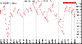 Milwaukee Weather Solar Radiation<br>Daily