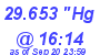 Milwaukee Weather Barometer Low Today