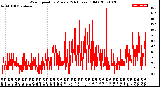 Milwaukee Weather Wind Speed<br>by Minute<br>(24 Hours) (Old)