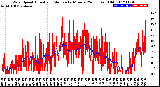 Milwaukee Weather Wind Speed<br>Actual and Median<br>by Minute<br>(24 Hours) (Old)