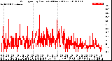 Milwaukee Weather Wind Speed<br>by Minute<br>(24 Hours) (New)