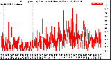 Milwaukee Weather Wind Speed<br>by Minute<br>(24 Hours) (New)