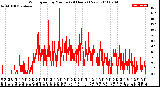 Milwaukee Weather Wind Speed<br>by Minute<br>(24 Hours) (New)