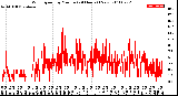 Milwaukee Weather Wind Speed<br>by Minute<br>(24 Hours) (New)