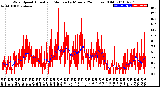 Milwaukee Weather Wind Speed<br>Actual and Median<br>by Minute<br>(24 Hours) (Old)