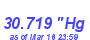 Milwaukee Weather Barometer High Year