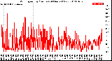 Milwaukee Weather Wind Speed<br>by Minute<br>(24 Hours) (New)