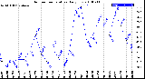 Milwaukee Weather Outdoor Temperature<br>Daily Low