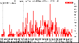 Milwaukee Weather Wind Speed<br>by Minute<br>(24 Hours) (New)