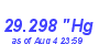 Milwaukee Weather Barometer Low Year