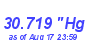 Milwaukee Weather Barometer High Year