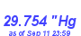 Milwaukee Weather Barometer Low Month