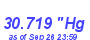 Milwaukee Weather Barometer High Year