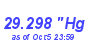 Milwaukee Weather Barometer Low Year