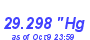 Milwaukee Weather Barometer Low Year