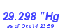 Milwaukee Weather Barometer Low Year