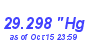 Milwaukee Weather Barometer Low Year