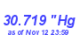 Milwaukee Weather Barometer High Year