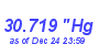 Milwaukee Weather Barometer High Year