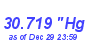 Milwaukee Weather Barometer High Year