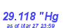 Milwaukee Weather Barometer Low Month