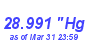 Milwaukee Weather Barometer Low Year