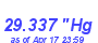 Milwaukee Weather Barometer Low Month