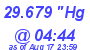 Milwaukee Weather Barometer Low Today