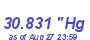 Milwaukee Weather Barometer High Year