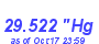 Milwaukee Weather Barometer Low Month