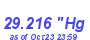 Milwaukee Weather Barometer Low Month