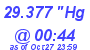 Milwaukee Weather Barometer Low Today