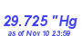 Milwaukee Weather Barometer Low Month