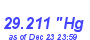 Milwaukee Weather Barometer Low Month