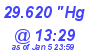 Milwaukee Weather Barometer Low Today