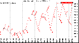 Milwaukee Weather Solar Radiation<br>Daily